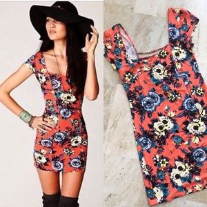 Intimately Free People Body con Floral Print Dress